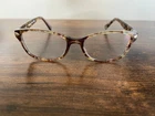 Coach Square Confetti Light Brown Tortoise Shell Eyeglass Frames Only 51-17-135 Pre-owned. Price: $19.99.