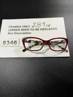 Tory Burch Ty 2049 1361 Women's Burgundy Eyeglasses Frames 51-17-135 Pre-owned. Price: $19.47.