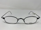 Aspen Italy 8 Col. Blk 42-20-140 Black Metal Full Rim Eyeglasses Frame A676 New. Price: $67.50.
