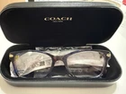 Coach Womens Eyeglasses HC6065 5288 Confetti Purple 51MM New. Price: $70.00.
