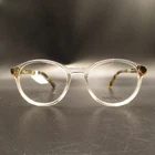 Nautica NLO5005WM Clear Crystal Round Eyeglass Frames 49-18-140 Tortoise Temples New. Price: $35.50.