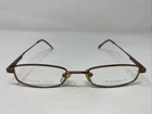 Versailles Vs 501 Coffee 46-18-140 Brown Metal Full Rim Eyeglasses Frame CX37 New. Price: $40.00.