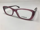Vogue Eyeglass Frame 2842-B 1914 51-16-135 Dark Purple Flex Hinge Stones DP50 Pre-owned. Price: $27.99.