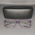 Dkny 7001 505 Plum Full Rim Eyeglass Frame 53/16/135 New. Price: $44.95.