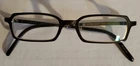 Prada Square Havana Brown Eyeglasses Vpr 13E 8AR-1O1 Optical Frame 47-17-140 Pre-owned. Price: $34.94.