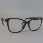 Tory Burch TY2129U 1709 Eyeglass Frames Black Gold Logo 55-18-140 Women's Rx New. Price: $84.00.