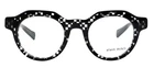 $475 New Alain Mikli A03156 001 47MM Black Clear Square Eyeglasses Frames Italy. Price: $275.00.