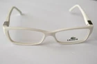Lacoste Authentic White Silver L2501 105 55-15-135 Eyeglasses New. Price: $79.99.