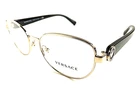 Authentic Versace Women's Eyeglasses Frame Italy MOD.12B46 1332 Gold 52MM #2 New. Price: $169.99.