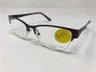 Adrienne Vittadini Eyeglass Frame Av 524S 50/16-135 Purple Black Half Rim T831 New. Price: $40.00.