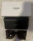 Celine Sunglasses CL4055IN Tortoise Frame, Brown Polarized Lens 55MM Pre-owned. Price: $380.00.