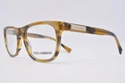 Dolce & Gabbana Eyeglasses DG3257 3063 Striped Brown, Size 54-19-145 New. Price: $102.00.
