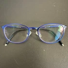 Zenni Bright Blue Round Metal Full Rim Eyeglass Frames 3213516 Pre-owned. Price: $24.99.