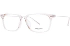 Saint Laurent SL-625 003 Eyeglasses Men's Crystal Beige/silver Full Rim 55MM New. Price: $249.95.