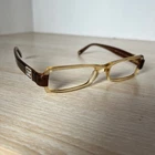 Chanel 3064-B C.756 Eyeglasses Translucent Beige Brown Frames 51-17-135 Italy Pre-owned. Price: $255.96.