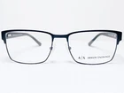 New Armani Exchange AX1019 6063 Mens Matte Black Modern Eyeglasses Frames 54/17. Price: $79.99.