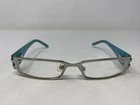Vogue Eyewear 3629 323 49-15-135 Silver/blue Full Rim Eyeglasses Frame IM43 Pre-owned. Price: $24.00.