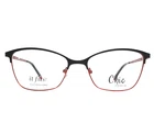 Chic Eyewear Eyeglasses Frames Aria Black/red Cat Full Rim 58-18-145 New. Price: $49.99.