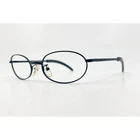 Police Eyeglasses Oval Black Metal Full Rim Women Mod 2479 Col 531 Pre-owned. Price: $31.99.
