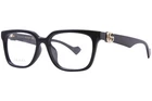 Gucci GG1537OK 001 Eyeglasses Women's Black Full Rim Rectangle Shape 55MM New. Price: $189.95.