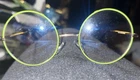Disney Eyeglasses Frame EV9833-1122 Women's Green Gold Metal Full Rim Round New. Price: $24.95.