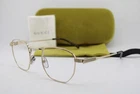 New Gucci Gg 1878O 001 Gold Black Authentic Eyeglasses 49-22. Price: $271.15.
