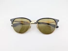 Ray Ban Eyeglasses, Frames Only, Rb 6396 5784, 53-19-145, Black/gold Pre-owned. Price: $39.99.