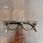 Oliver Peoples Tortoise Eyeglasses Frames OV5161 1003 Luv 49-17-140 Cat Pre-owned. Price: $39.95.