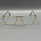 Safilo Elasta 3022/P 000EYEGLASSES Frame Gold 58-16-145 Italy Used Pre-owned. Price: $32.98.