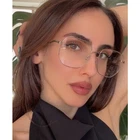 New Gucci GG0973O Silver Metal Oversized Square Frames. Price: $265.00.