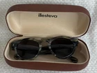 Illesteva Leonard Tortoise Sunglasses Smoke Gray Italy C19 Sz 48-22-145 Mm H M. Pre-owned. Price: $64.86.