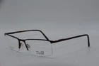 New Thin Light Tlg NU015 C01 Brown Authentic Eyeglasses 58-18 K1. Price: $104.00.