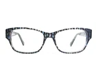 Lafont Issy & Eyeglasses Frame Gloss 147 Blue Black Fishbowl Square 52-15-140 New. Price: $174.99.