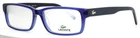 Lacoste L2646 424 Blue Mens Rectangle Full Rim Eyeglasses 54-15-140 B:31 New. Price: $54.99.
