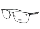 Nike Eyeglasses Frames 4314 001 Satin Matte Black Rectangle Full Rim 56-17-145 New. Price: $119.99.
