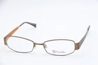 New Nodoka Charmant Nd 10179 Brown Orange Authentic Eyeglasses Frames 52-16. Price: $40.56.