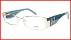 Fendi Eyeglasses Frame F932R (758) Acetate Gold Blue Italy Made 52-16-135, 28 New. Price: $189.91.