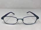 Jelly Bean JB149 Denim 45-16-125 Blue Metal Full Rim Eyeglasses Frame GE53 Pre-owned. Price: $24.00.