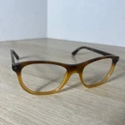 Prada VPR17R TKU-1O1 Eyeglasses Brown Honey Transparent Frames Italy 54-19-145 Pre-owned. Price: $39.96.