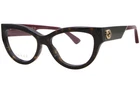 Gucci GG1665O 006 Eyeglasses Women's Havana/red/gold Full Rim Cat 53MM New. Price: $239.95.