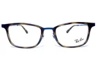 New Ray Ban RB6373M 2924 Mens Blue/havana Rectangle Eyeglasses Frames 52/20 145. Price: $119.99.