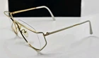 Tura Mod 425 Wht Eyeglasses Gold White Sunglasses 60 13 Frames Only Pre-owned. Price: $54.99.