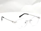 Swarovski SK5399 016 Silver Women's Eyeglasses Frames 53-15-140 New. Price: $129.95.