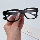 Gucci Women Authentic Eyeglasses Shiny Black Demo Square GG1731O 001 Brand New. Price: $255.96.