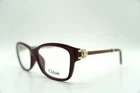 Chloe 603 Burgandy Red Designer Authentic Eyeglasses 54-15 135 New. Price: $210.00.