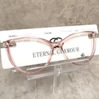 Eternal Glamour Pink Clear Eyeglasses Frames 0399 56-16-142 New!. Price: $52.95.