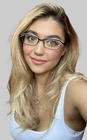 Vintage Alain Mikli AL1022002 55MM Black Women's Eyeglasses Frame France New. Price: $439.99.