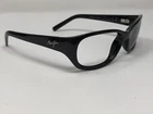 Maui Jim Kuiaha Bay Sunglasses Frame MJ-286-02H Black Wrap 55-19-126 N491 Pre-owned. Price: $38.50.