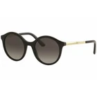 Dolce & Gabbana Dg 4358 Women's Round Black Gradient Sunglasses - New With Case. Price: $157.95.