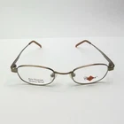 Lido West Club 54 Eyeglasses Titanium Frame Memory Metal Brown New. Price: $29.54.